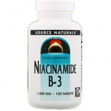  Source Naturals Niacinamide B-3 1500  100 