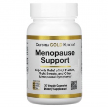  California Gold Nutrition Menopause Support 30 