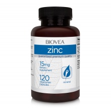 Витамины Biovea Zinc 15 mg 120 капсул