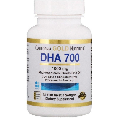  California Gold Nutrition DHA 700 30 