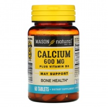 Витамины Mason Natural Calcium 600 mg 60 капсул