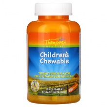 Витамины Thompson Children`s Chewable 120 жевательных табл