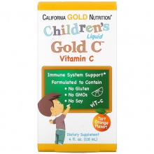 Витамины California Gold Nutrition Children`s Gold Vitamin C 118 мл