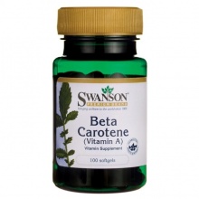 Витамины Swanson Beta Carotene 7500 мкг 100 капсул
