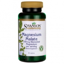 Витамины Swanson Magnesium Malate 150 mg 60 таблеток