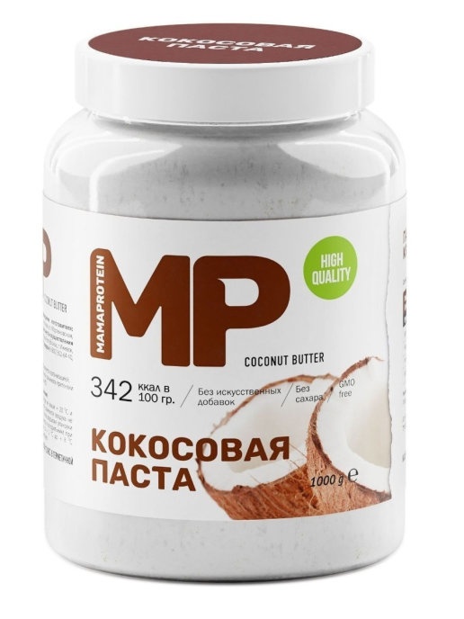 1000 гр. Кокосовая паста. Снек MAMAPROTEIN.