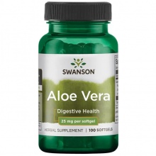 Витамины Swanson Sup Herb Aloe Vera 25 mg 100 капсул