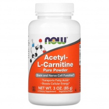 - NOW Acetyl L-Carnitine powder 85 